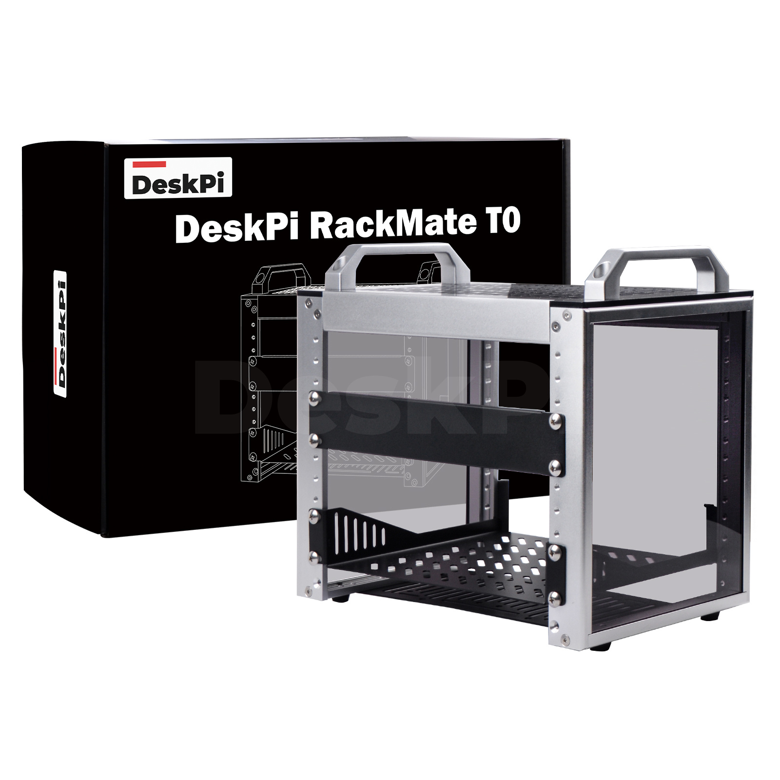Deskpi Super6C - DeskPi RackMate T0 Rackmount, ตู้เซิร์ฟเวอร์ 4U